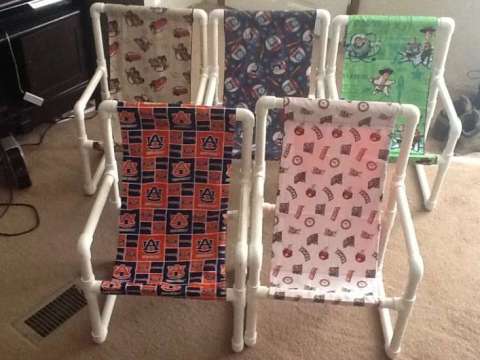 PVC chairs for kids