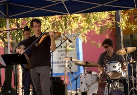 Adrian West Band at Tapestry Arts Festival in San Jose