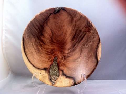 Mesquite with Brass Inlay bowl
