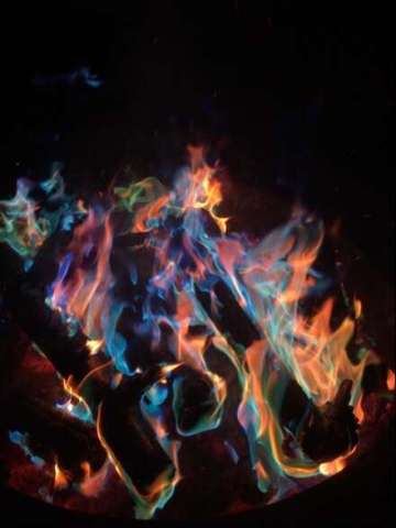 Colored Flames