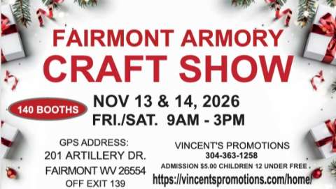 Fairmont Armory Christmas Craft Show