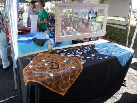 My Booth at the Annual Art & Soul Festival 2012 in Winter Haven, FL