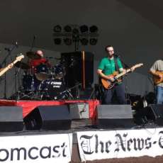 Performing at the Taste of Danbury