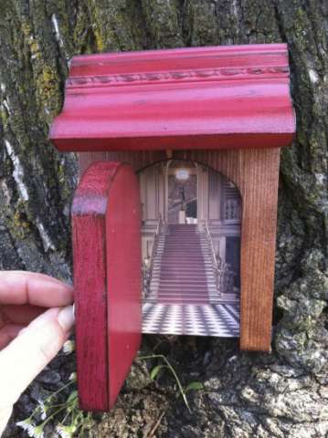 This Fairy door actually opens