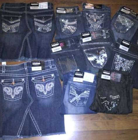 Vault Denim Jeans and Skirts