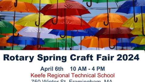 Framingham Rotary Spring Craft Fair