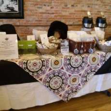 Our Organic Tea Booth