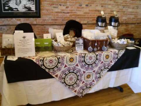 Our Organic Tea Booth