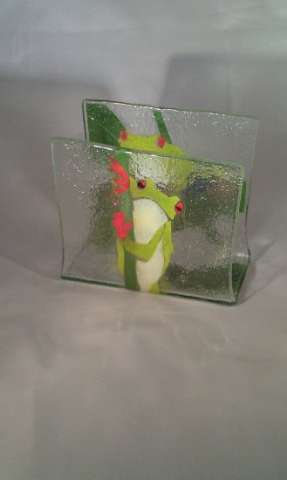 Tree Frog Napkin Holder