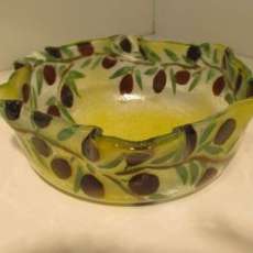 Small Olive Serving Bowl