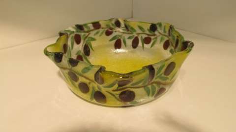 Small Olive Serving Bowl