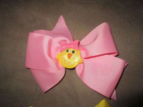 Hairbow with Handmade center