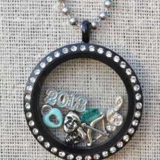 Black Locket & Charms