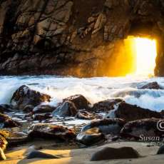 Golden Door of Light - Big Sur