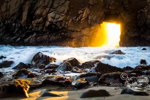 Golden Door of Light - Big Sur