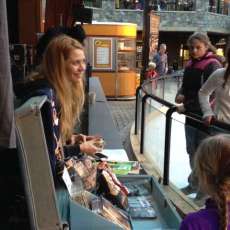 Signing Autographs After the Show