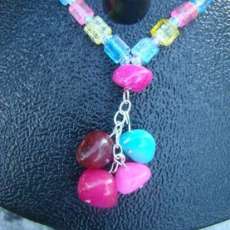 Jelly Bean Rear View Necklace