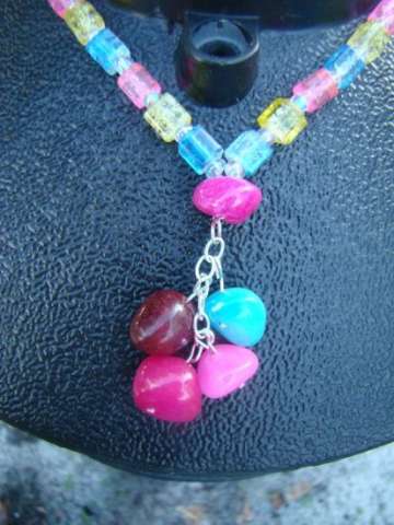 Jelly Bean Rear View Necklace