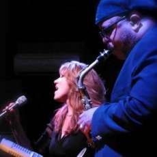 Mary Jenson vocalist & Charles McNeal saxophones