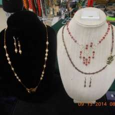 A sample of designer necklaces by Denise