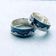 Mountain Range Ring