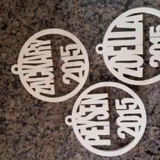 Name Ornaments