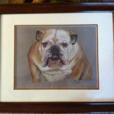 Pastel on Pastel Paper W/ Full Background