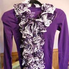 Purple & White Team Spirit