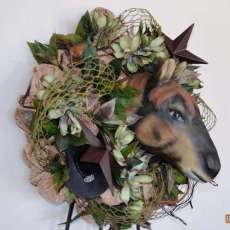 Wreath, mancave, home Decor