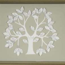 Complete Wedding Guestbook Tree Shadowbox Example