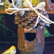 Pinecone Birdhouse