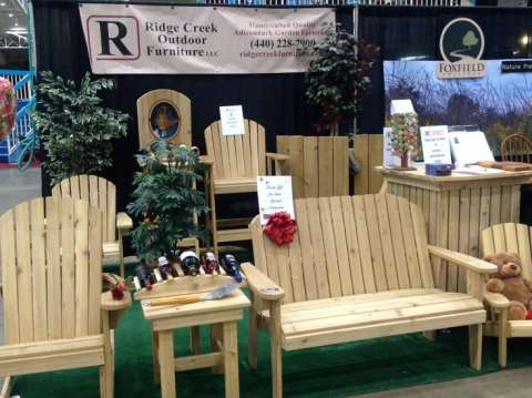 Booth at Great Big Home & Garden Show IX Center Cleveland