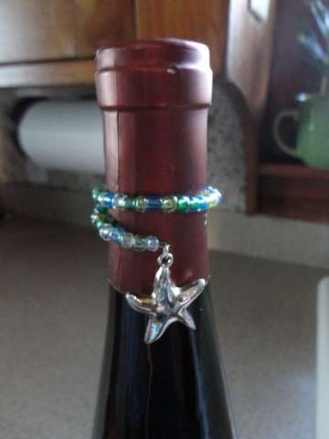 Wine Bottle Charm