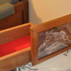 Picture Frame Top Memory Keepsake Box