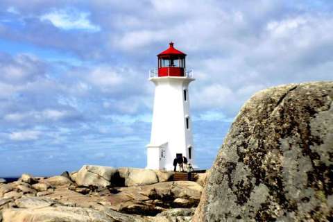 The Lighthoust at Peggy's Cove