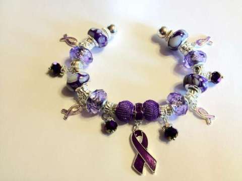 Deluxe Relay for Life Cause Bracelet