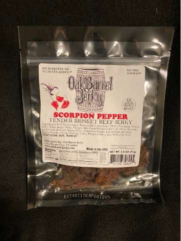 Scorpion Pepper Brisket Beef