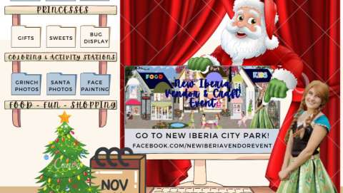 New Iberia Holiday Vendor & Craft Event