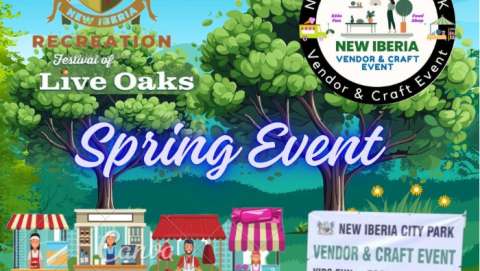 New Iberia Spring Vendor Event & Festival of Live Oak