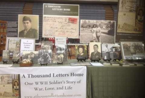 A Thousand Letters Home Display 1