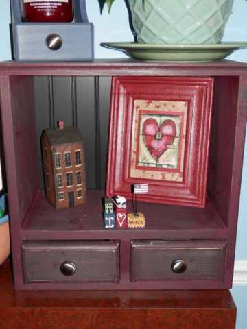 2 Drawer Book Cubby