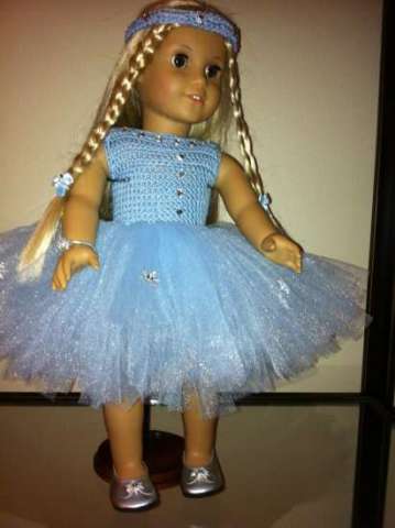 Handmade 18' DOLL TUTU