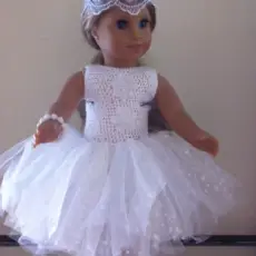 Handmade TUTU FOR 18' DOLL