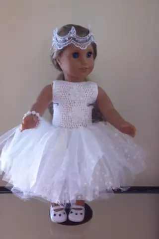 Handmade TUTU FOR 18' DOLL