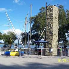 Can be set up on just about any surface as long as it is level to semi level