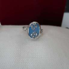 handcrafted sterling silver ring genuine gemstones
