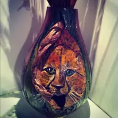 Jaguar Vase