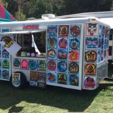 Airbrush Trailer at N C Fair