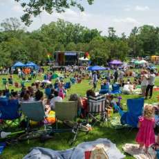 A beautiful day in Memorial Park!