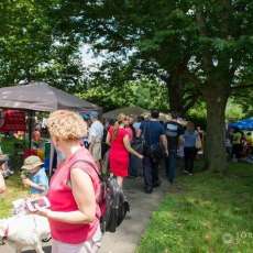 Vendor Court busy all day long